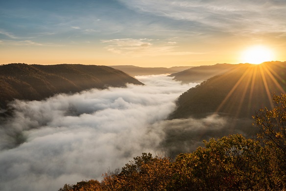 Grand View or Grandview in New River Gorge