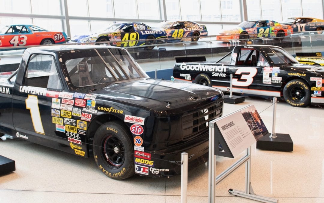 New Exhibit at NASCAR Hall of Fame and more exciting driving experiences